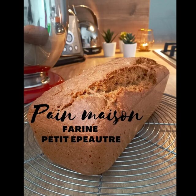 ☃️Avec ce froid de canard, quoi du plus réconfortant que de faire son pain soi-même ? 😊
Je vous partage ici la recette que j’ai trouvée chez la très inspirante @healthyclemsy. J’adore me balader sur son blog à la recherche de nouvelles idées recettes. C’est une vraie mine d’or !
Voici sa recette de pain complet au petit épeautre (avec ma petite touche perso en plus 😋). 

Quantités utilisées pour réaliser le pain sur la photo ⬆️ :
☆500g farine de petit épeautre
☆11g de levure de boulanger fraîche
☆8g de sel
☆520g d’eau tiède

Diluer la levure de boulanger dans l’eau.
Dans un saladier, ajouter la farine et le sel. Mélanger.
Ajouter progressivement l’eau tiède et mélanger pendant 3-4 minutes. La pâte est collante et souple.
Déposer dans un moule à cake.
Couvrir et laisser reposer 45 minutes.
Préchauffer le four à 210° et déposer une petite coupelle d’eau au fond.
Enfourner 10 min 210° puis 40-45 min 160°.

🍍 Si tu as l’habitude de mettre le sel au pif, surtout ne fais plus ça ! Il en faut ni trop ni trop peu. Le pain fait partie des aliments riches en sel (hé oui on dirait pas comme ça). Donc inutile d’en rajouter. D’un autre côté, si tu en mets trop peu, ton pain sera fade. J’ai donc testé, et avec 8g de sel pour 500g de farine, c’est pas mal du tout. 

🍍J’aime beaucoup la farine de petit épeautre. Elle a l’avantage d’être tolérée par les intestins sensibles au gluten. En effet le gluten qu’elle contient n’a que peu changé au fil des siècles, ce qui le rend plus facile à digérer que celui du blé.

Like et partage ❤️ !
___
Ma spécialité, c’est la téléconsultation ! Alors, où que tu sois sur cette planète 🌍, viens vite visiter mon site Internet (lien dans ma bio ⬆️) et réserve la formule qui te correspond. A très vite !
 💻www.monrendezvousnutrition.com 
___
#alimentationsaine #healthyfood #dietetique #nutrition #recipe #gluten #homemadebread #painmaison #painpetitepeautre